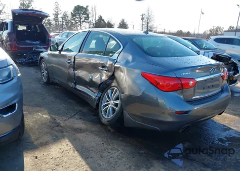 2016 Infiniti Q50 3.0T Premium z USA, uszkodzony, nr VIN JN1EV7APXGM303529